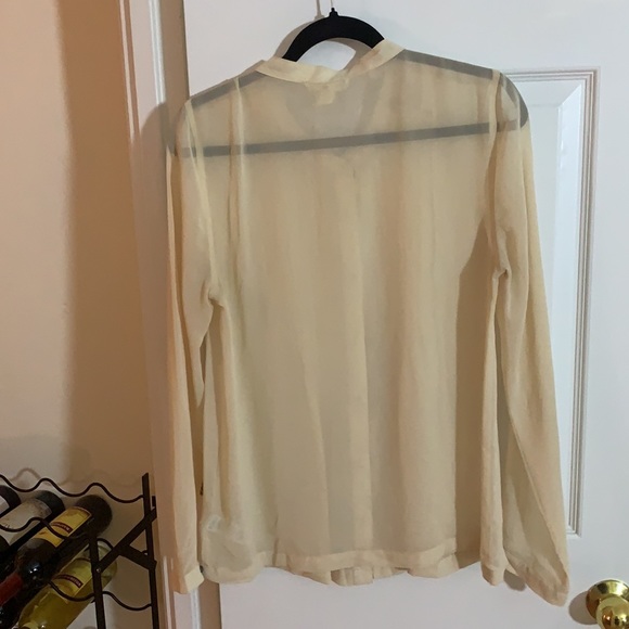 Sheer button up.. - Picture 2 of 3